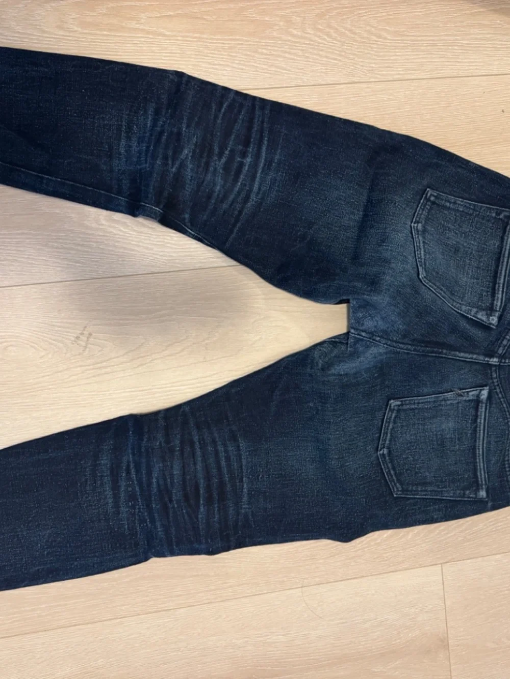 Pure Blue Japan Indigo Black Selvedge Denim Jeans Size 36 Japan, US ~ 34